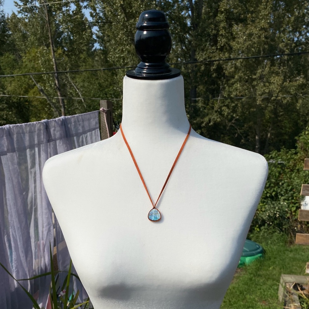 Hand Crafted Abalone Shell necklace